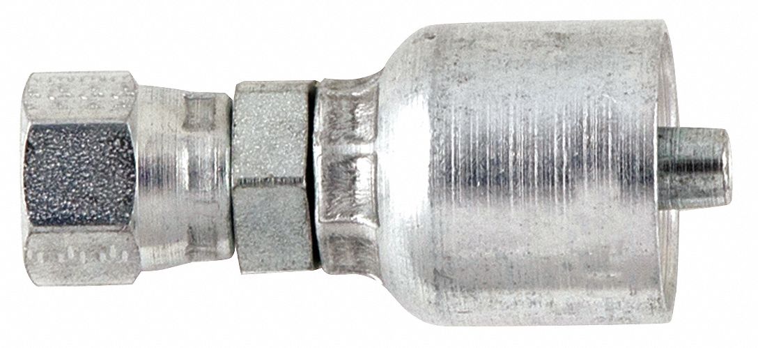 Crimp Fitting 5/8 I.D. 1-1/16 F JIC