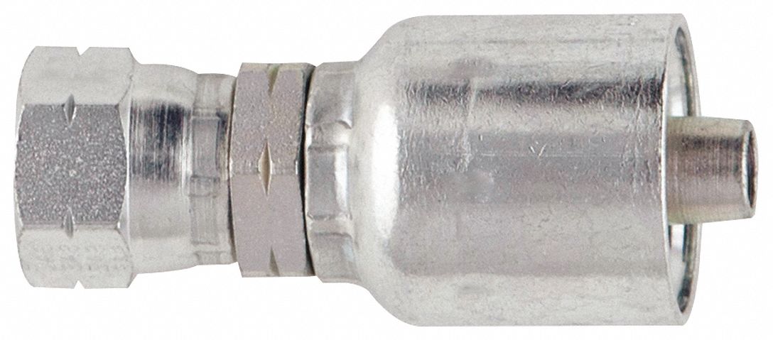 Crimp Fitting 1/4 I.D. 5/8 F Flare