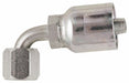 Crimp Fitting 90 Deg 3/8 ID 5/8 M
