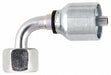 Crimp Fitting 90 Deg 3/8 I.D. F BSPP