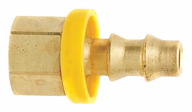 Hydraulic Hose Fitting Brass 7/16 -24