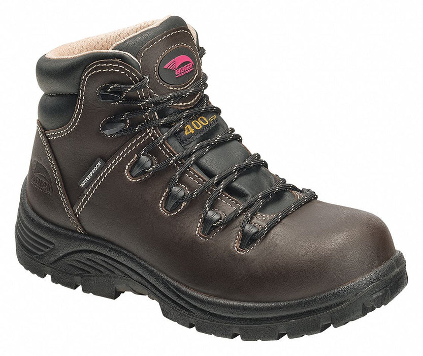 6-inWorkBoot Brn Women s 81/2 M PR