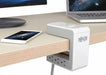 Outlet Strip Gray 5-5/16 in 6 Outlets