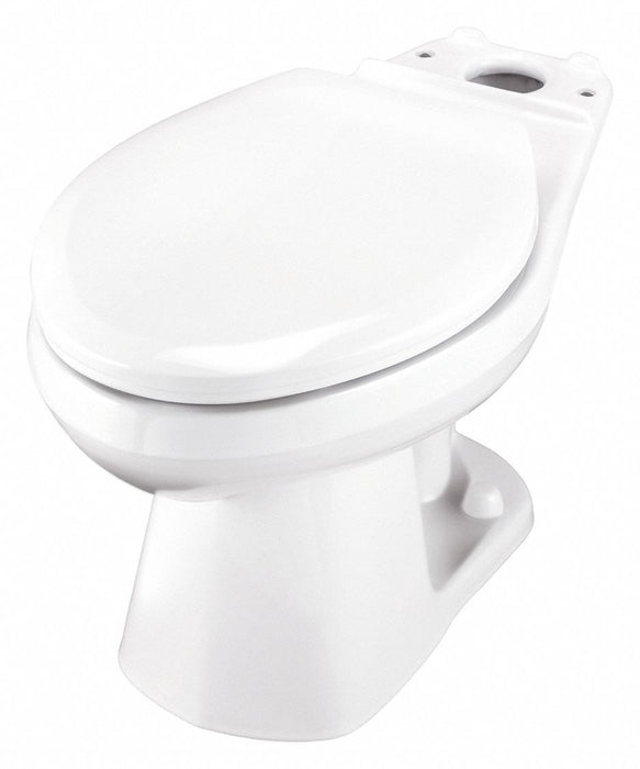 Toilet Bowl Elongated Floor