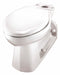 Toilet Bowl Elongated Floor w/BackOutlet