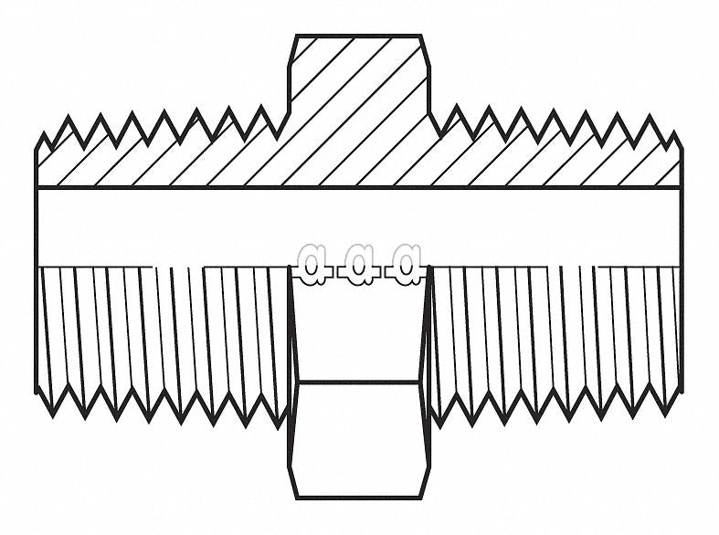 Hose Adapter 1/2 BSPT 3/8 BSPT