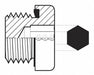 Hose Adapter 22 mm Metric