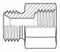 Hose Adapter 3/8 BSPP 3/8 ORB