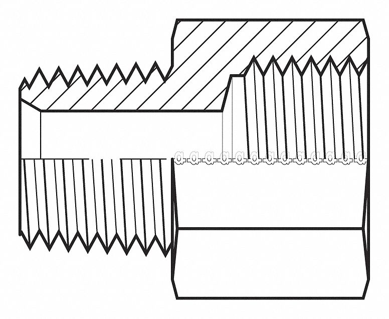 Hose Adapter 1/2 NPT 22 mm