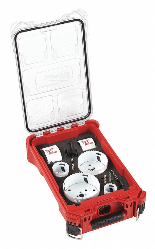 Hole Saw Kit 10pcs Sizes 2 -4.5 