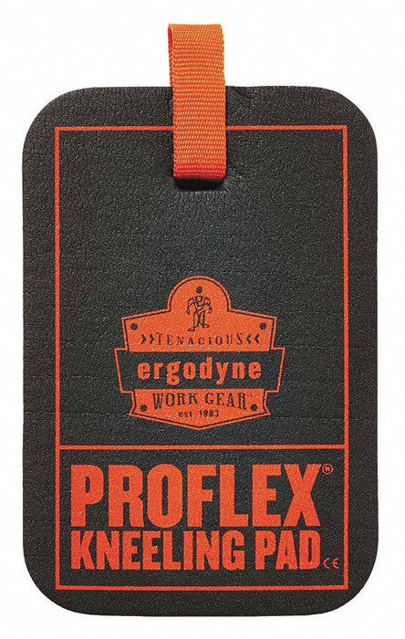 Kneeling Pad 6 L 4 W Rubber Black