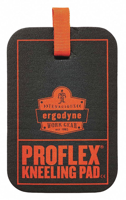 Kneeling Pad 6 L 4 W Rubber Black