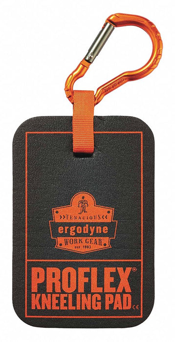 Kneeling Pad 6 L 4 W Rubber Black