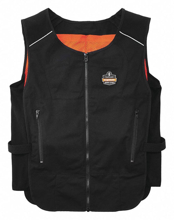 Cooling Vest Cold Pack Inserts Zipper