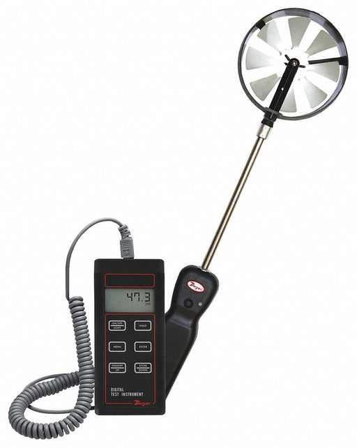 Anemometer 40 to 5 000fpm -20 to 212F