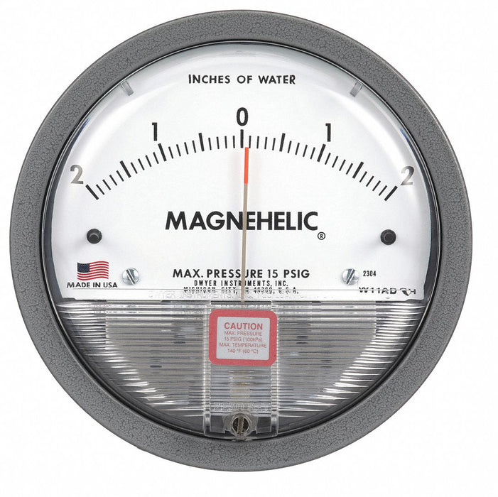 N0300 Differential Pressure Gauge Metal
