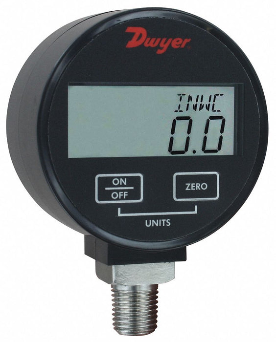 K4248 Digital Pressure Gauge 3 Dial Size Blk