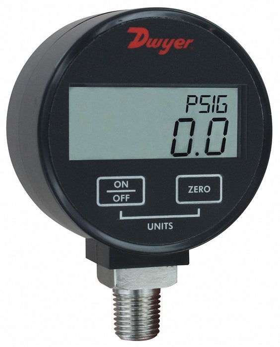 K4248 Digital Compound Gauge 3 Dial Size Blk
