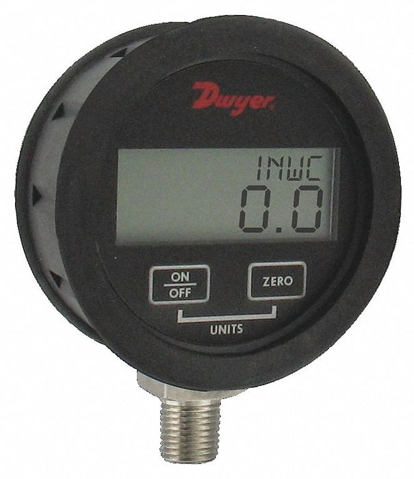 K4246 Digital Vacuum Gauge 3 Dial Size Black