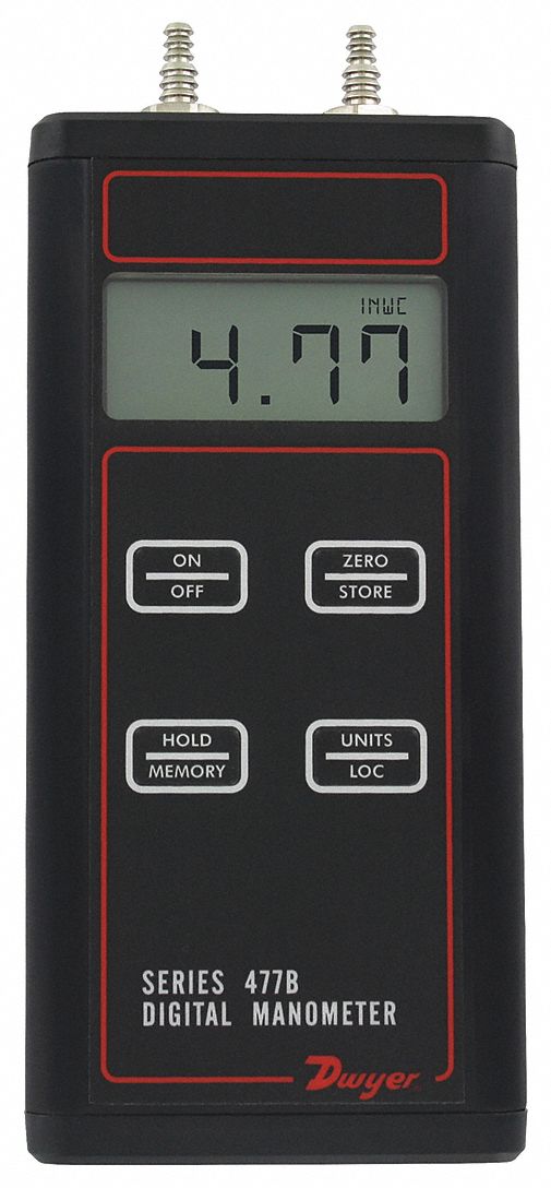 K4721 Digital Manometer 0 psi to 50 psi