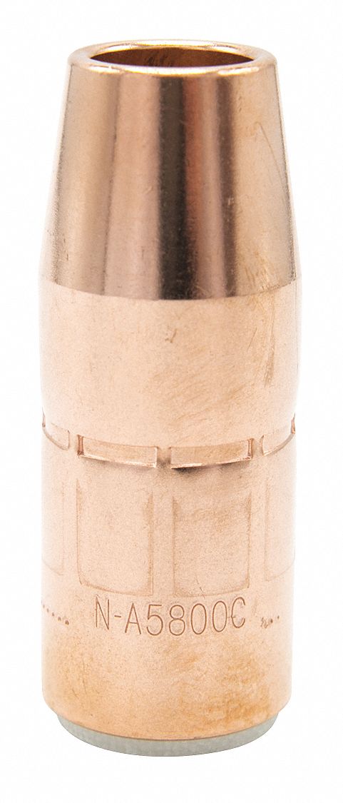 BERNARD Copper Conical MIG Weld Nozzle