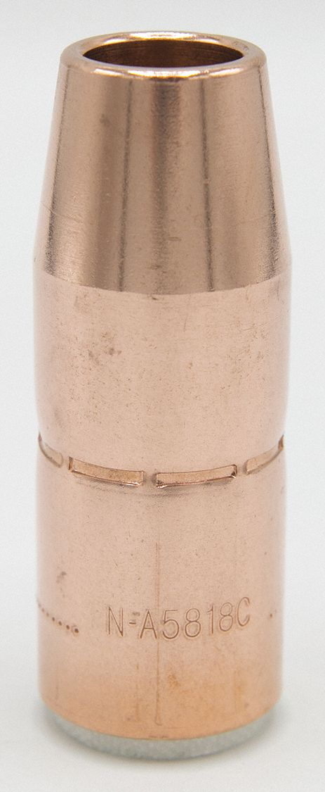 BERNARD Copper Conical MIG Weld Nozzle