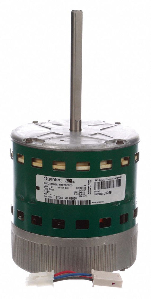 Motor 1/3 HP 1050 rpm 48 120/240V