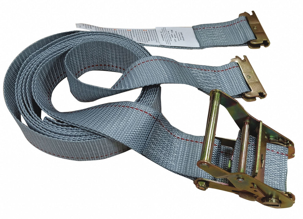 M6846 Tie Down Strap E-Track Gray