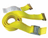 M6914 Tie Down Strap E-Track Yellow PK7