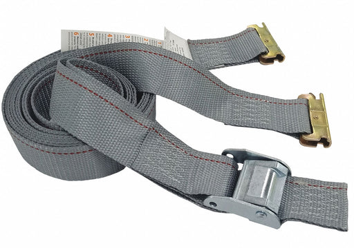 M6914 Tie Down Strap E-Track Gray PK7
