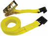 Tie Down Strap Flat-Hook Yellow