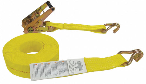 Tie Down Strap Wire-Hook Yellow