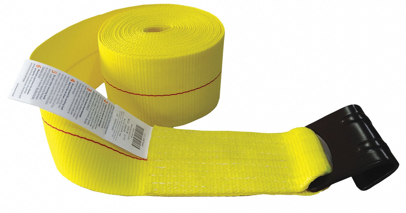 W Strap Flat-Hook Yellow