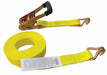 Tie Down Strap Wire-Hook Yellow
