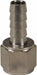 Barbed Hose Fitting Hose ID 1/4 NPTF