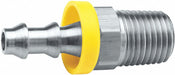 Push on Hose Fitting 3/8 x1/4 BarbxNPT