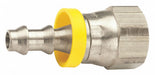 Push on Hose Fitting 1 x1 BarbxUNF