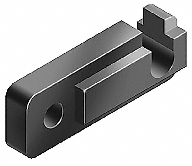 Conveyor Roller Mounting Bracket Black
