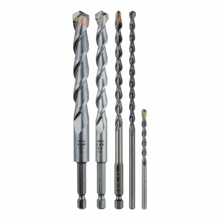 Glass and Tile Drill Bit Set Uncoated