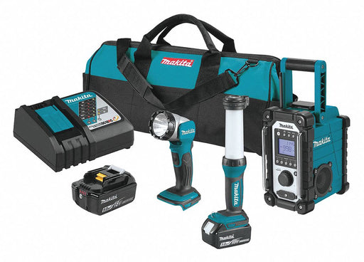 Cordless Combination Kit 3 Tools 18V DC