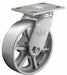Plate Caster Swivel Iron 9 1/2 H