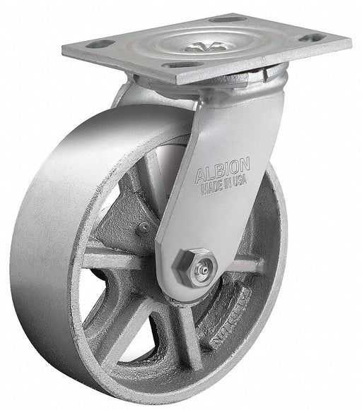 Plate Caster Swivel Iron 7 1/4 H