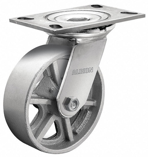 Plate Caster Swivel Iron 7 1/2 H