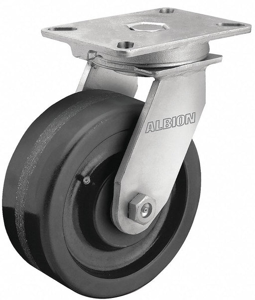 Plate Caster Swivel Phenolic 8 H