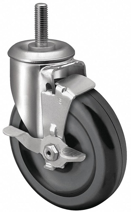 Stem Caster 3 dia Polypropylene 250lb