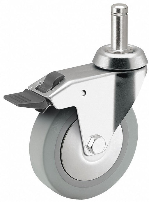 Stem Caster Swivel 2 Wheel Dia