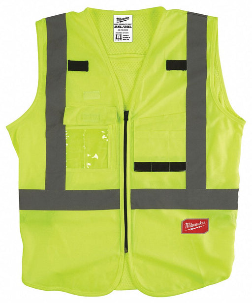 K9329 High Visibility Vest 2XL/3XL Ylw/Green