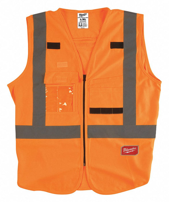 High Visibility Vest 2XL/3XL Orange/Red