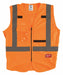 High Visibility Vest 2XL/3XL Orange/Red