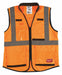 High Visibility Vest L/XL Orange/Red